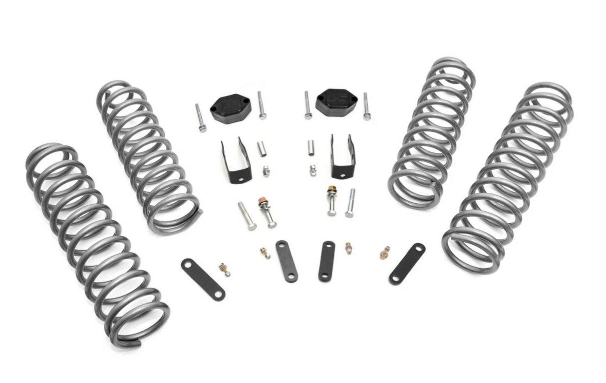 Rough Country 2.5 Inch Lift Kit | Coils | Jeep Wrangler Unlimited 2WD/4WD (2007-2018)