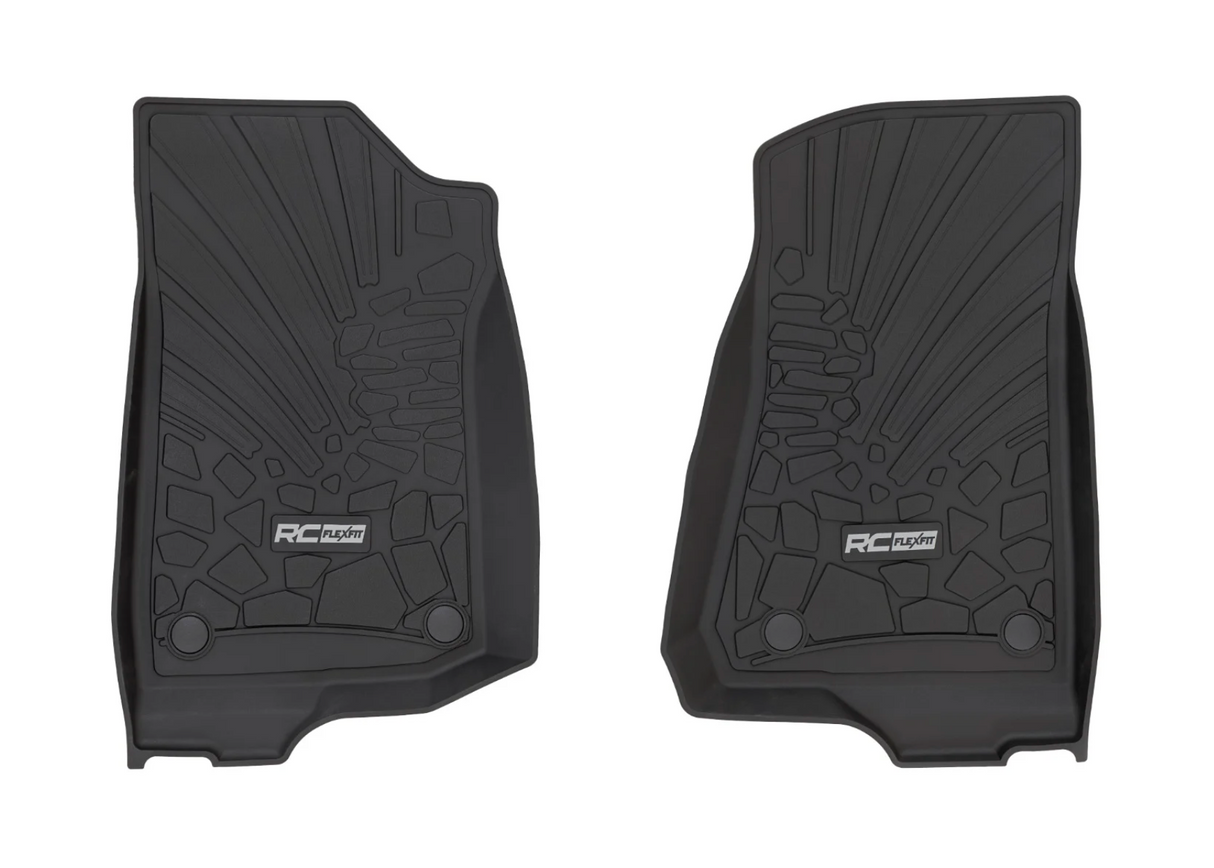 Flex Fit Floor Mats | 4 Door | Jeep Wrangler Unlimited 4WD (18-26)