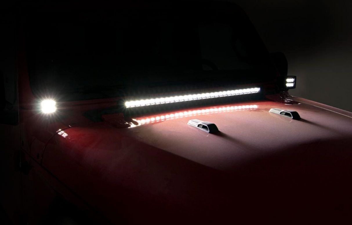LED Ditch Light Kit Hinge Mount | Jeep Gladiator JT/Wrangler JL (18-26)