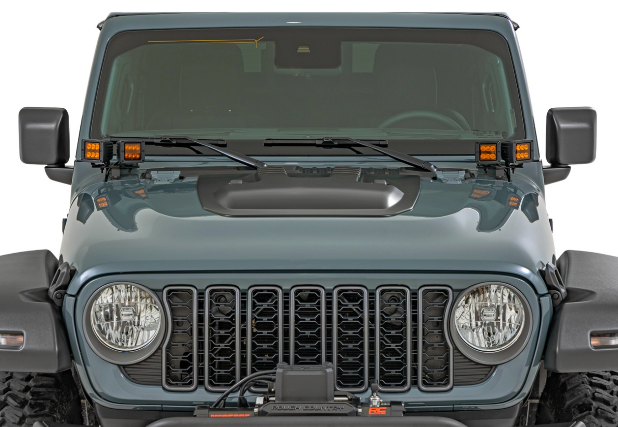 Hood Scoop Jeep Gladiator JT/Wrangler JL 4WD (2018-2026)