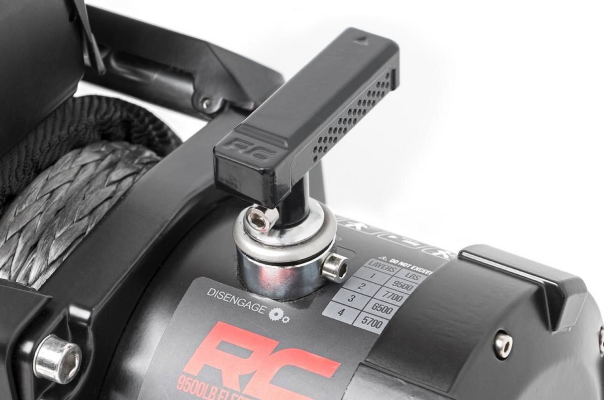 9500-Lb Pro Series Winch | Synthetic Rope