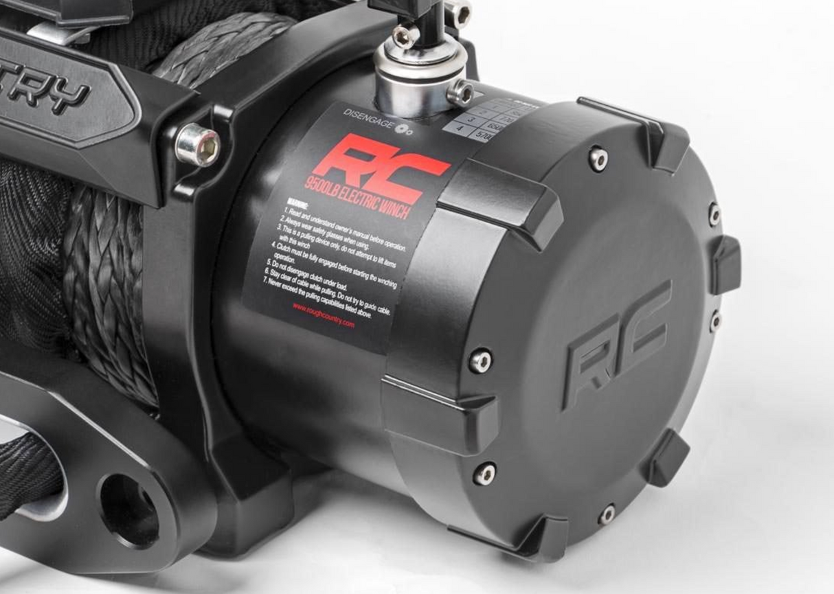 9500-Lb Pro Series Winch | Synthetic Rope