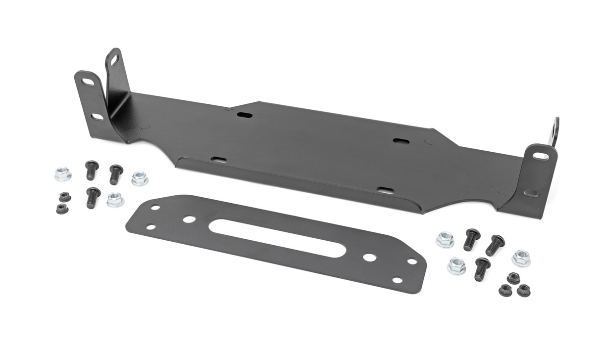 Winch Mounting Plate Modular Steel OE Bumper | Jeep Gladiator JT/Wrangler JL (18-26)
