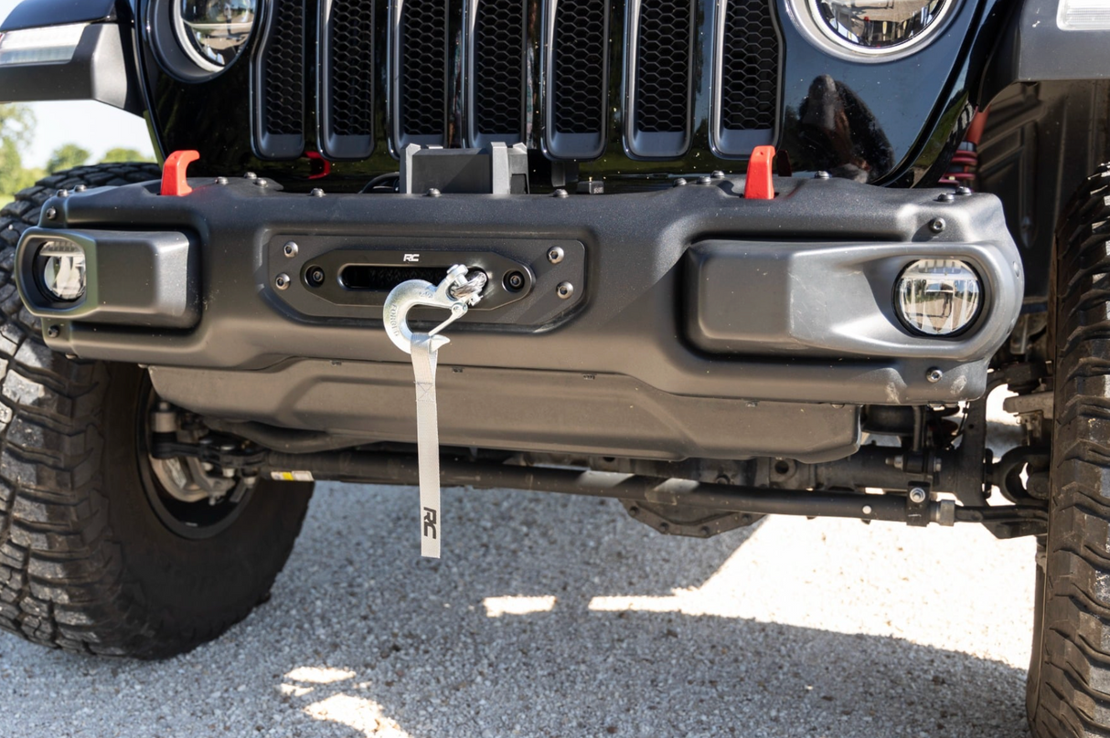 Winch Mounting Plate Modular Steel OE Bumper | Jeep Gladiator JT/Wrangler JL (18-26)