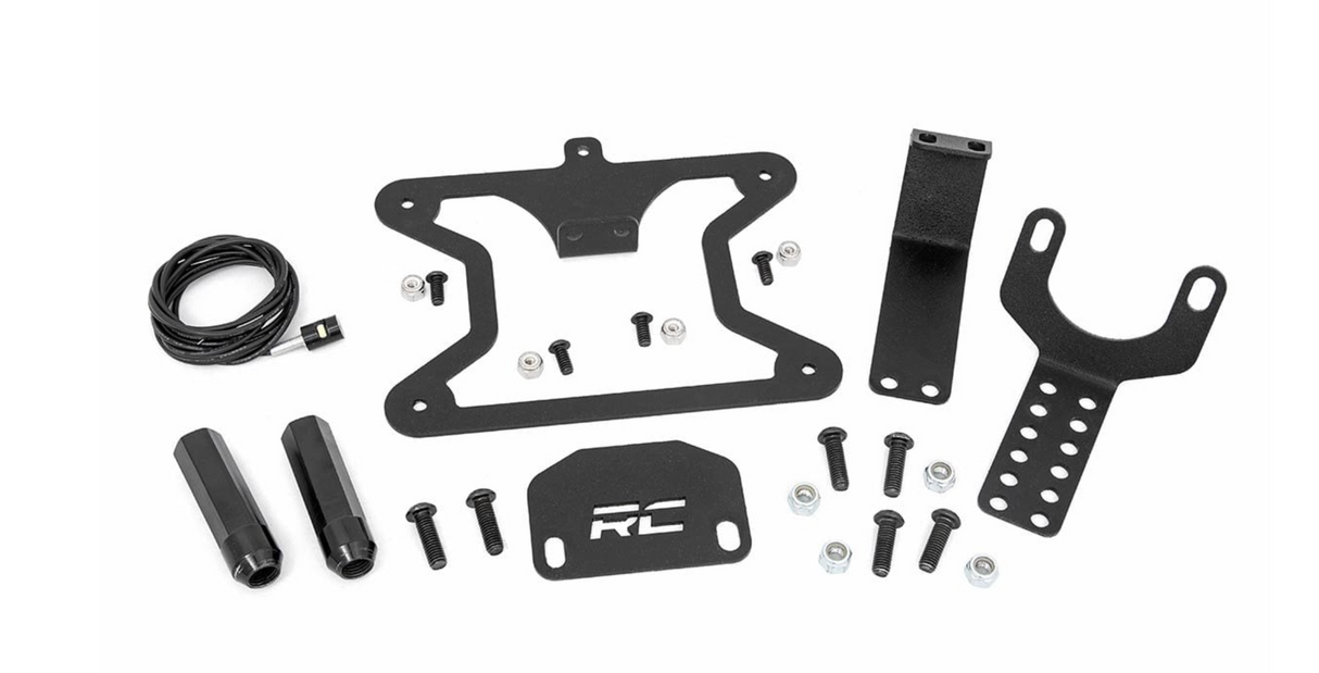 License Plate Relocation Bracket Jeep Wrangler JL (18-26)/Wrangler Unlimited (18-26)