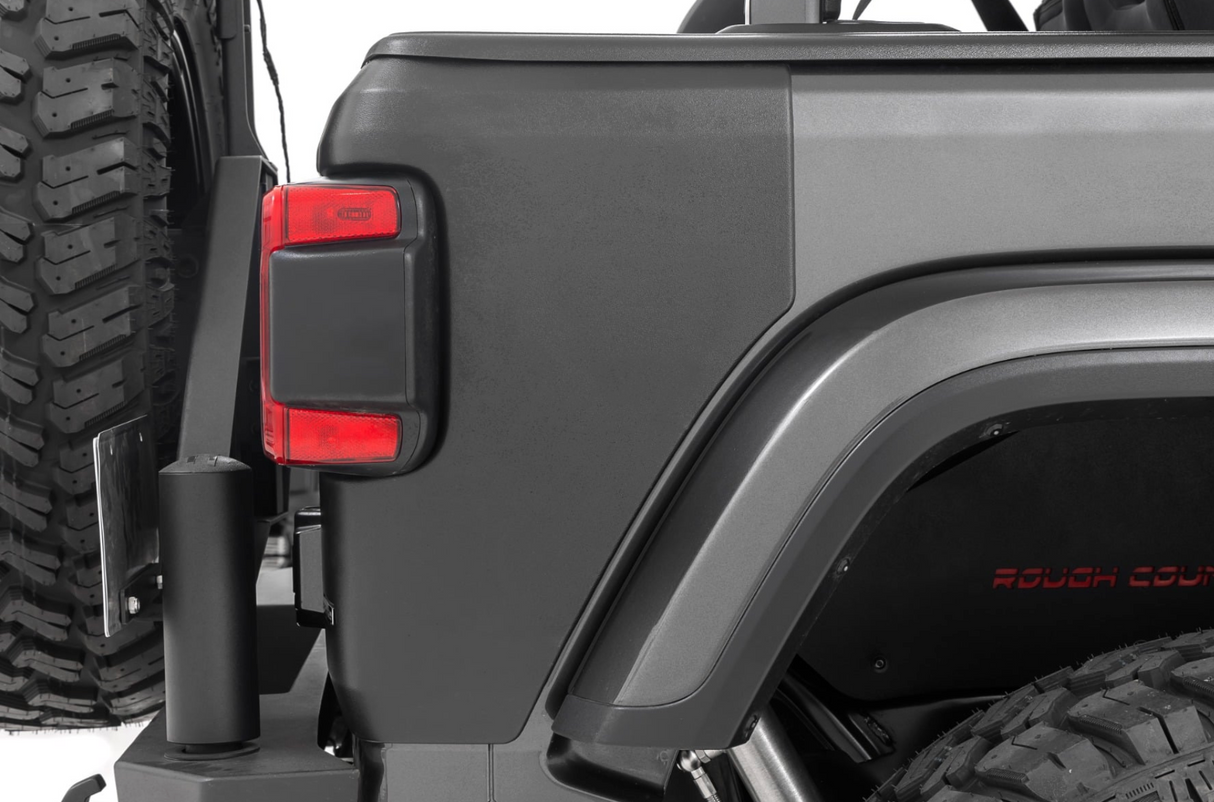 Trail Cladding Rear Corners | Jeep Wrangler JL/Wrangler Unlimited (18-26)