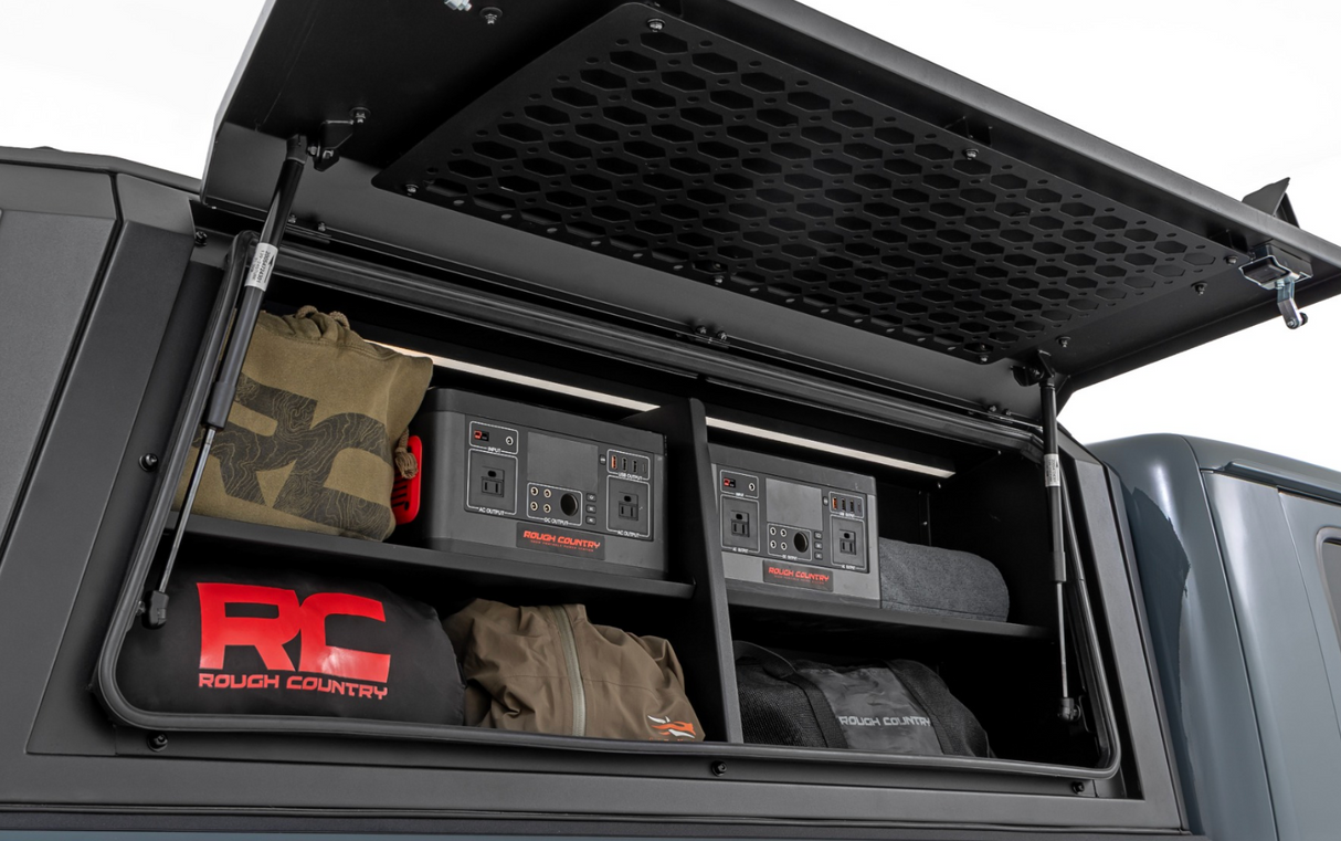 Bed Cap Side Shelf Storage Bin Passengers Side | Jeep Gladiator JT (20-26)