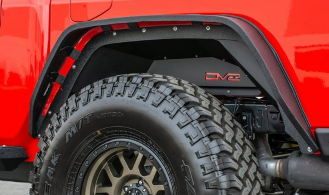 DV8 Gladiator Rear Inner Fender Liners
