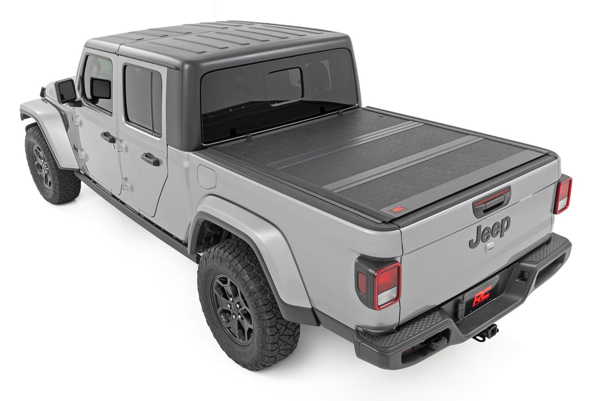 Rough Country Hard Low Profile Bed Cover | 5' Bed | Jeep Gladiator JT 4WD (2020-2025)