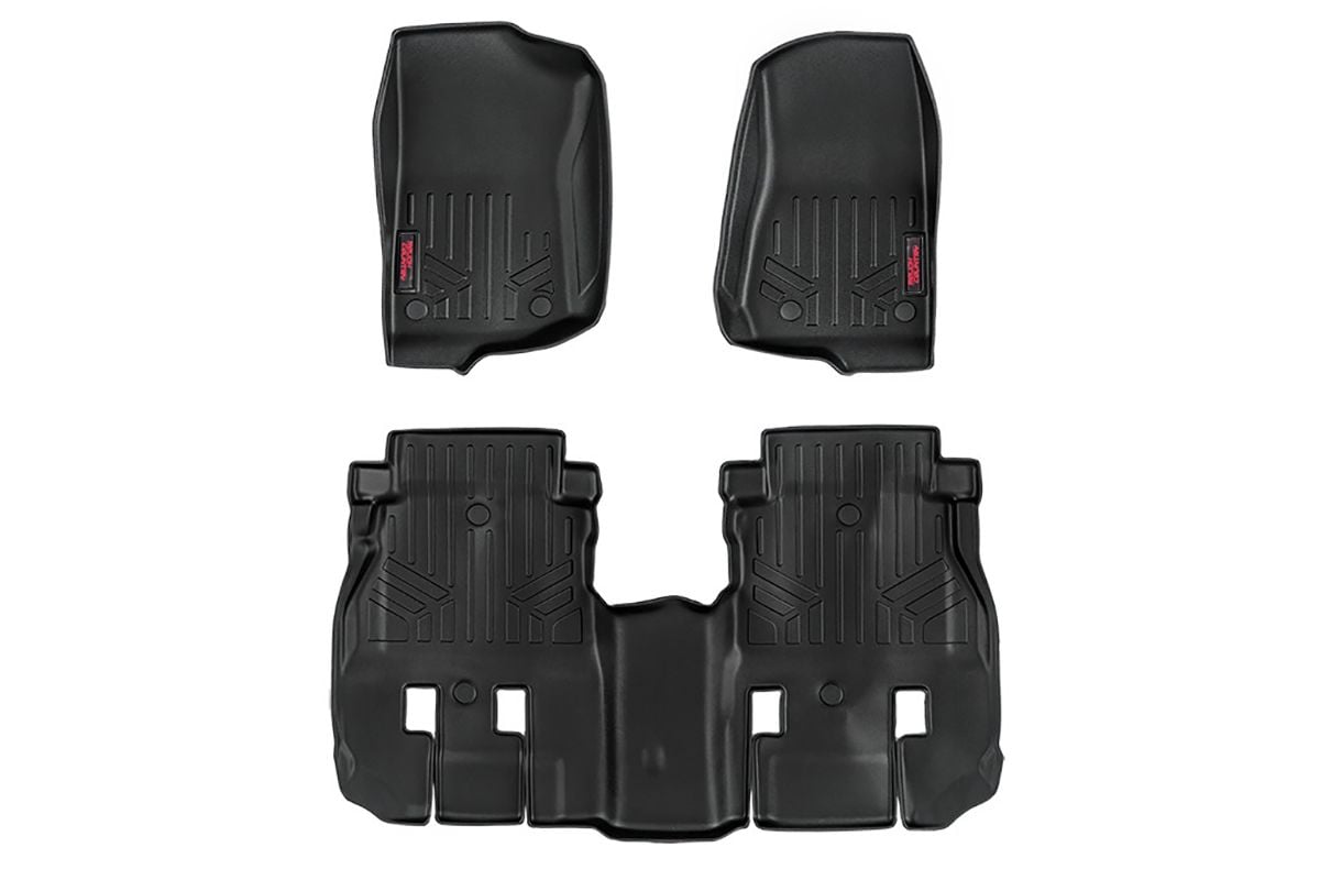 Floor Mats | 4 Door | Jeep Wrangler Unlimited 4WD (2018-2025)
