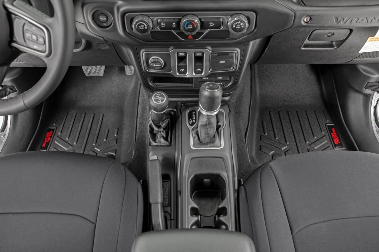 Floor Mats | FR & RR | RR Non-Lock | Jeep Gladiator JT 4WD (2020-2025)
