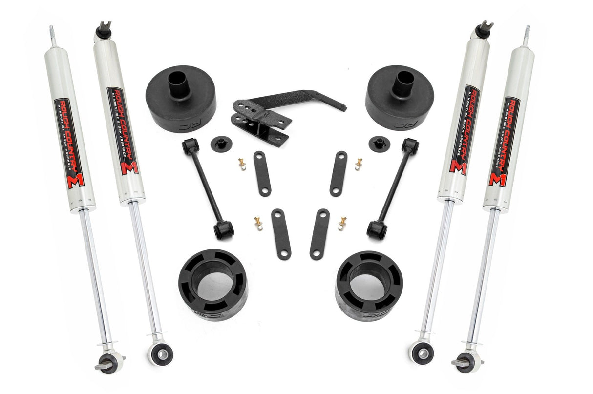 Rough Country 2.5 Inch Lift Kit | Spacers | Jeep Wrangler JK/Wrangler Unlimited (07-18)