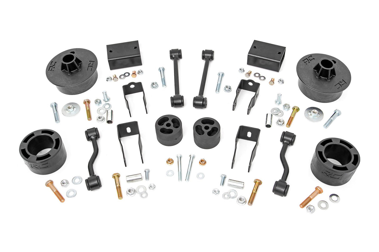 Rough Country 2.5 Inch Lift Kit | Spacers | Jeep Wrangler JL (18-23)/Wrangler Unlimited (18-23)