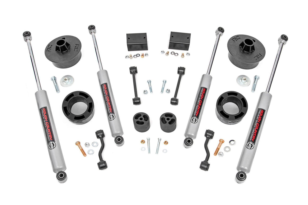 Rough Country 2.5 Inch Lift Kit | Spacers | Jeep Wrangler JL (24-26)/Wrangler Unlimited (24-26)