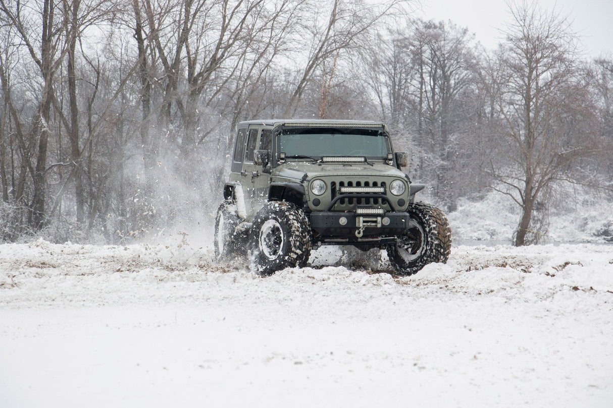 Rough Country 4 Inch Lift Kit | X-Series | Jeep Wrangler Unlimited 2WD/4WD (2007-2018)
