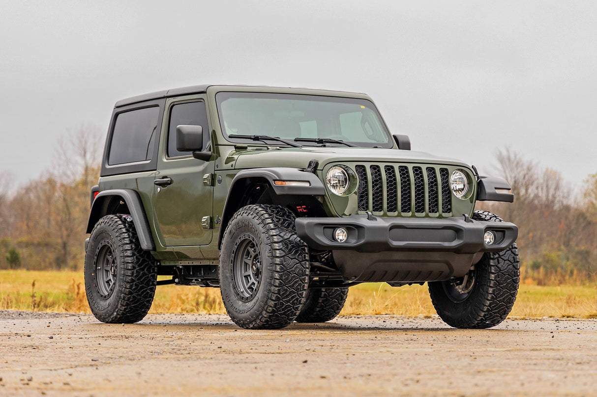 Rough Country 3.5 Inch Lift Kit | C/A Drop | Front D/S | Jeep Wrangler JL 4WD (24-26)