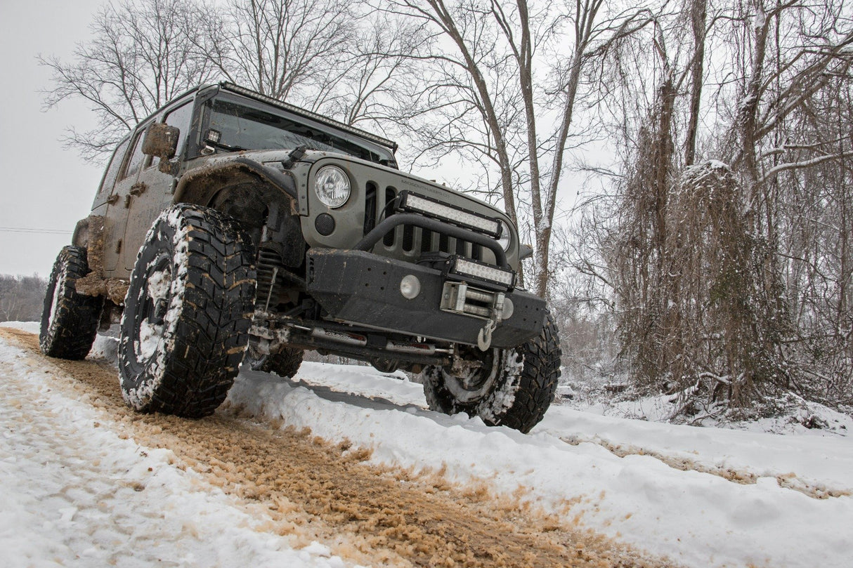 Rough Country 4 Inch Lift Kit | X-Series | Jeep Wrangler Unlimited 2WD/4WD (2007-2018)
