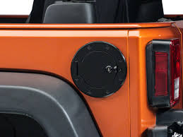 Rugged Ridge Black Powder Coat Aluminum Locking Gas Cap Cover OMI11425.06
