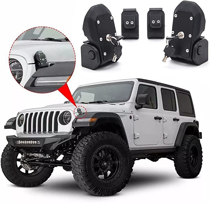 Trail Ops Locking Hood Latch TO-JL-6004