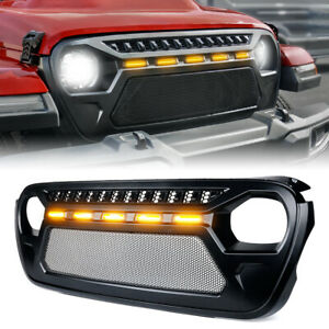Trail Ops Grill W- LED Lights TO-JL-1009