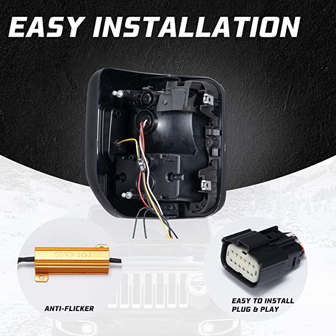 Trail Ops LED Tail Lights TO-JT-010