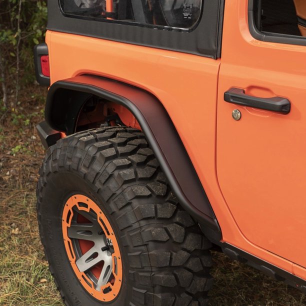 steel fender flare set for jeep wrangler jlu and jl