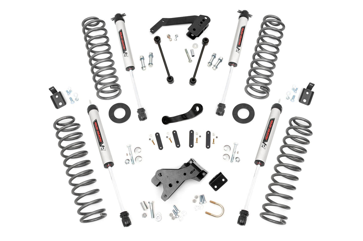 Rough Country 4 Inch Lift Kit | Jeep Wrangler JK 4WD (2007-2018)