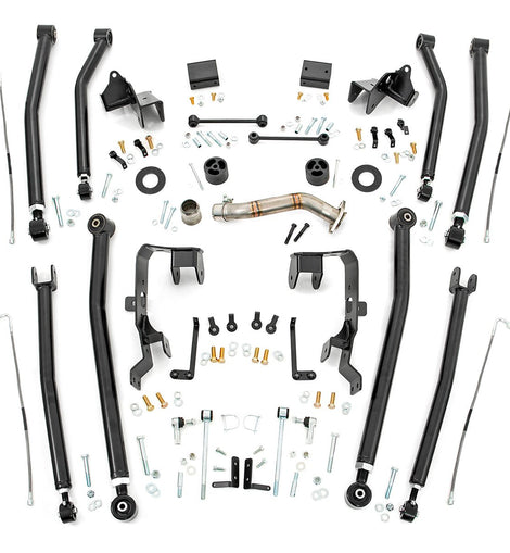 Rough Country Long Arm Upgrade Kit | Jeep Wrangler JK/Wrangler Unlimited  (2007-2018)