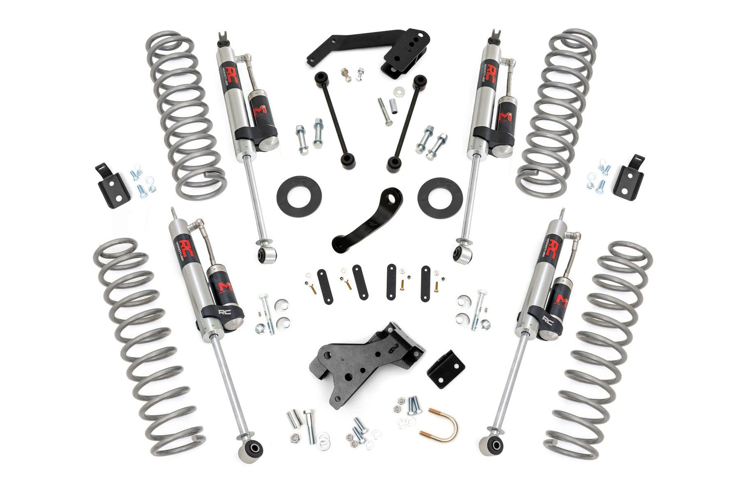 Rough Country 4 Inch Lift Kit | Jeep Wrangler JK 4WD (2007-2018)