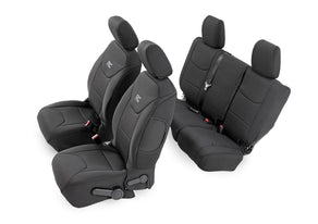 Seat Covers | Front and Rear | Jeep Wrangler Unlimited 2WD/4WD (2008-2010)
