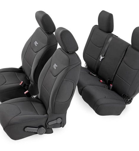 Seat Covers | Front and Rear | Jeep Wrangler Unlimited 2WD/4WD (2008-2010)