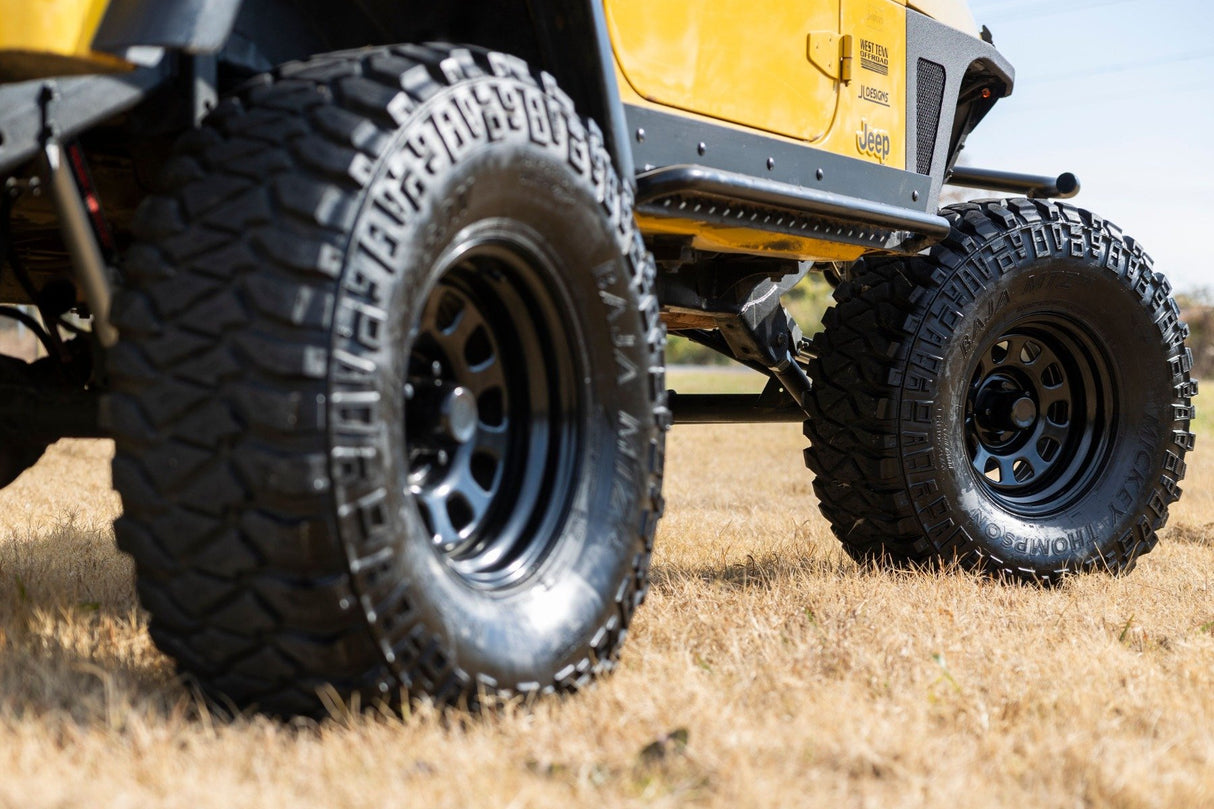 Steel Wheel | Black | 17x9 | 5x5 | 3.30 Bore | -12