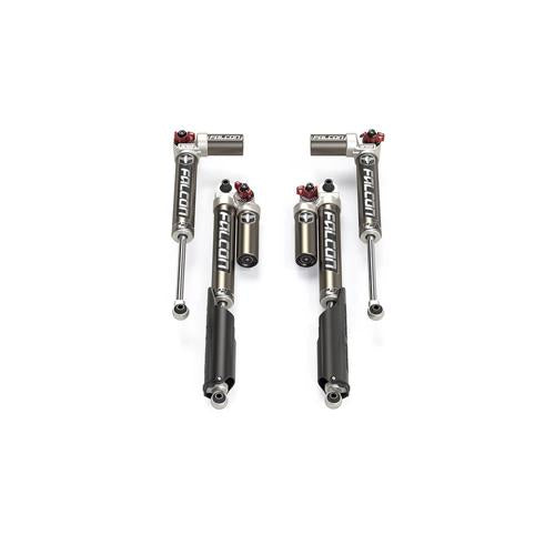 Teraflex 11-02-33-400-002 Falcon SP2 3.3 Fast Adjust Piggyback Shocks for 18-26 Jeep Wrangler JL Unlimited-EcoDiesel, 4xe, & Rubicon 392 with 0-1.5" Lift