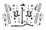 Rough Country 3.5 Inch lift Kit | C/A Drop | FR D/S | Jeep Wrangler Unlimited (18-23)