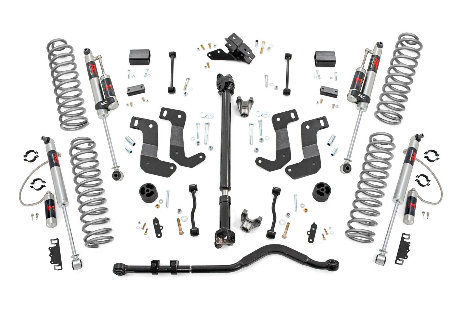 Rough Country 3.5 Inch Lift Kit | C/A Drop | Front D/S | Jeep Wrangler JL Rubicon (18-23)