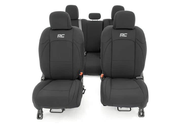 Rough country seat cover set for jeeps