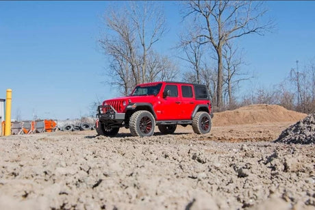 Rough Country 3.5 Inch Lift Kit | C/A Drop | 2-Door | Jeep Wrangler JL 4WD (2018-2023)