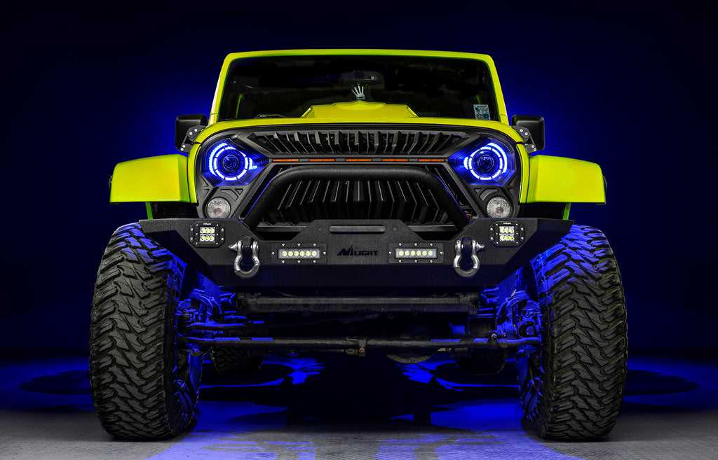 Oracle oculus RGB LED headlight for jeep wranglers