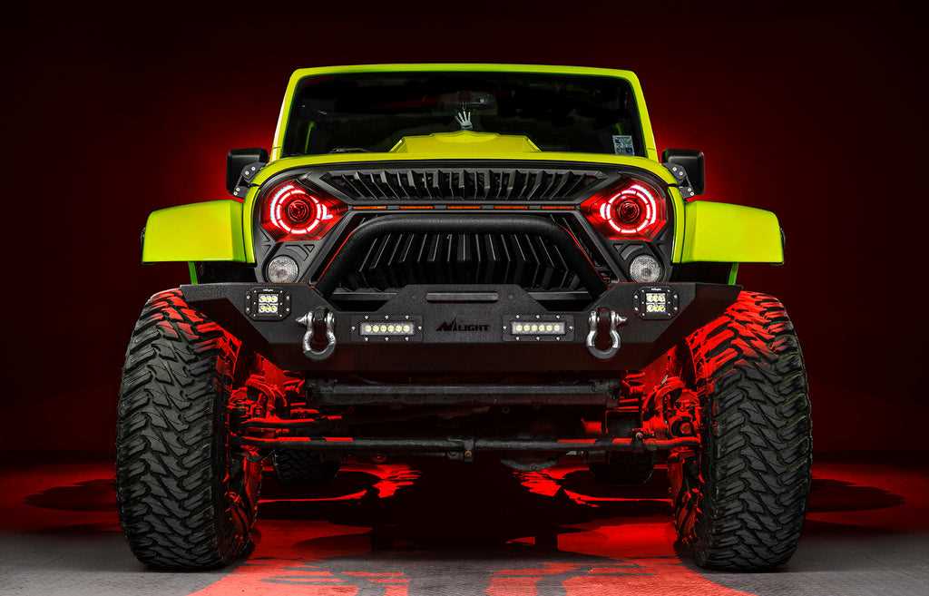Oracle oculus RGB LED headlight for jeep wranglers