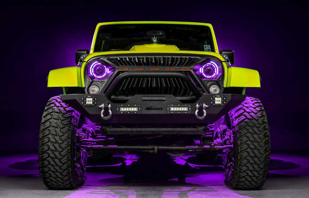 Oracle oculus RGB LED headlight for jeep wranglers