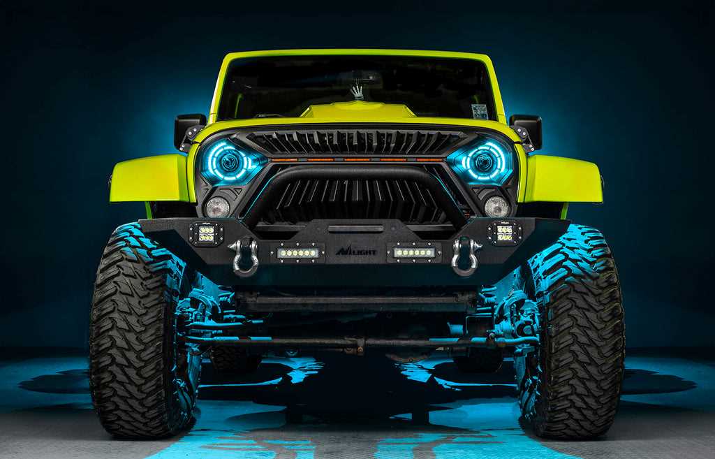 Oracle oculus RGB LED headlight for jeep wranglers