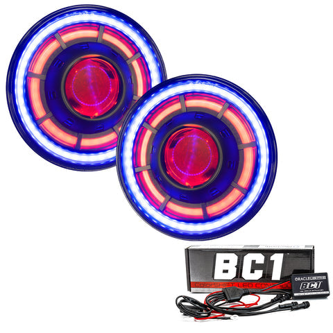 Oracle oculus RGB LED headlight for jeep wranglers