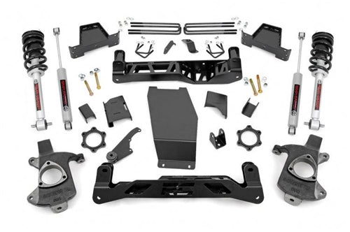 Rough Country 6" Lift Kit 22732 (Aluminum/ Stamped Steel LC Arm)