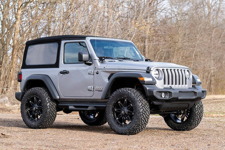 Rough Country 3.5 Inch Lift Kit | Adj LCA | FR D/S | Jeep Wrangler JL 4WD (2024-2026)