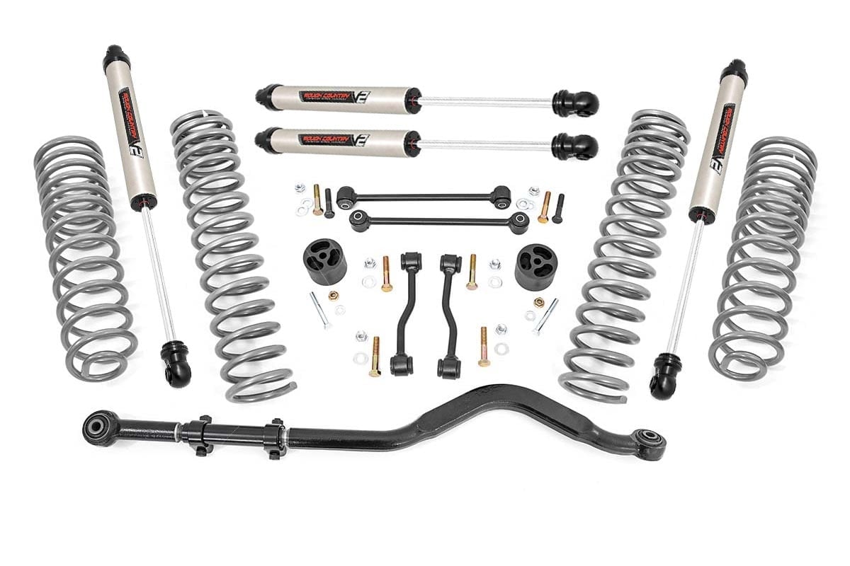 Rough Country 3.5 Inch Lift Kit | Springs | Jeep Gladiator JT 4WD (2024-2025)