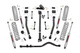Rough Country 3.5 Inch Lift Kit | Adj Lower | FR D/S | Jeep Wrangler JL 4WD (2018-2023)
