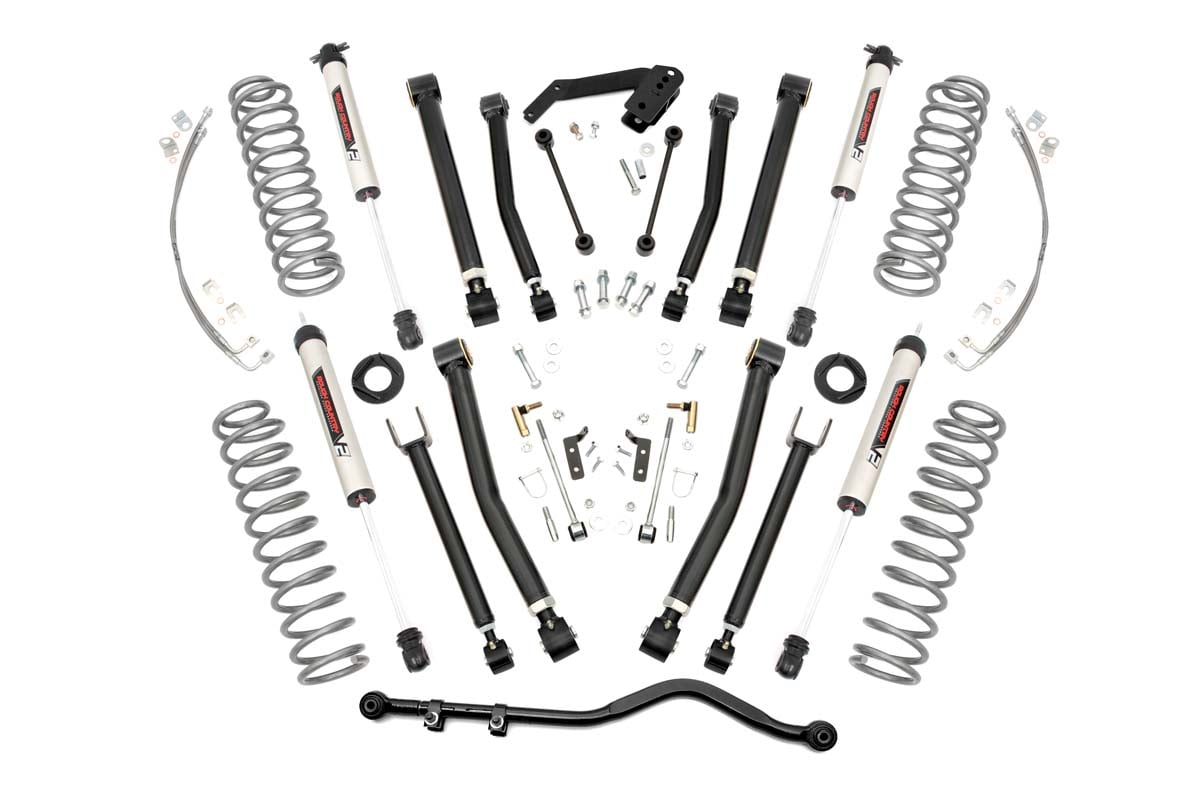 Rough Country 4 Inch Lift Kit | X-Series | Jeep Wrangler JK 4WD (2007-2018)