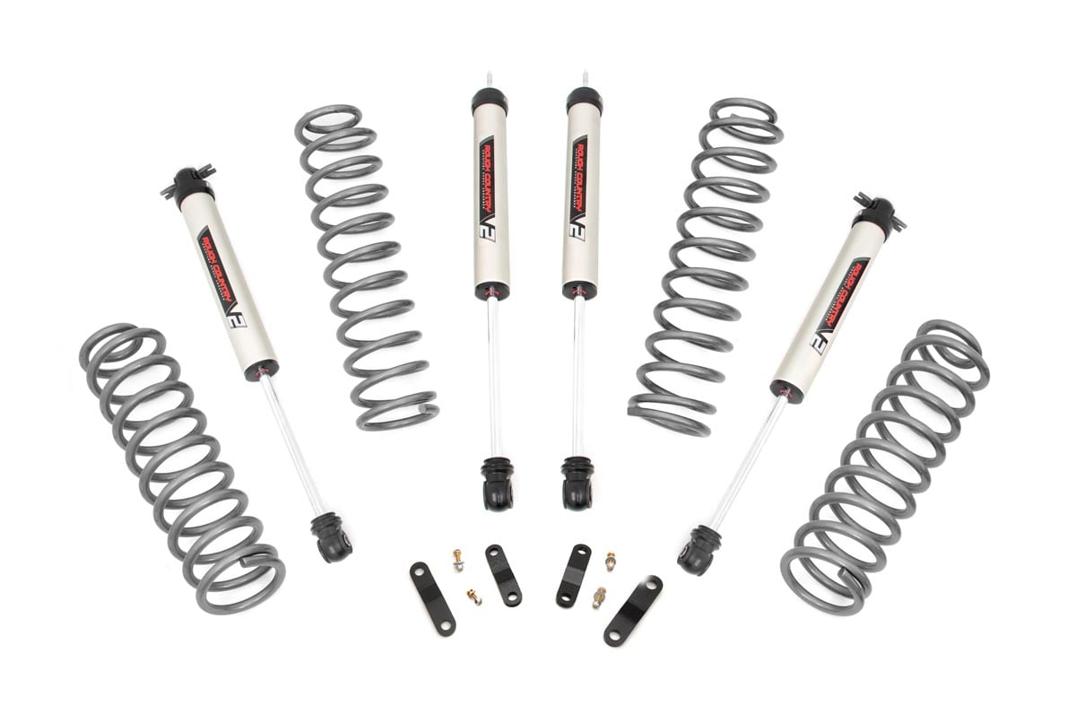 Rough Country 2.5 Inch Lift Kit | Coils | Jeep Wrangler Unlimited 2WD/4WD (2007-2018)
