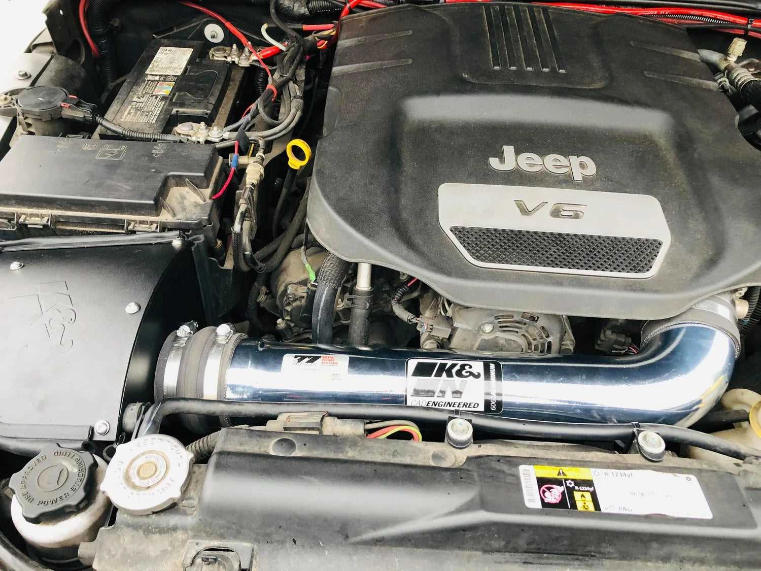 K&N Series 77 High Flow Performance Cold Air Intake 77-1566KP