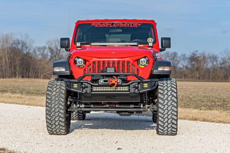 Rough Country 3.5 Inch lift Kit | C/A Drop | FR D/S | Jeep Wrangler Unlimited (24-26)